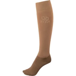 2023 Pikeur Kniestrumpf Studs Gold Socks 373200 309 - Caramel