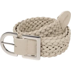 2023 Pikeur Womens Grtel Pu Belt 382100 314 - Cream Colour Cream