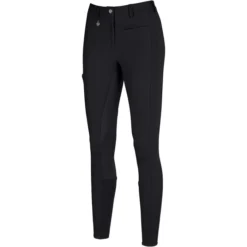 2023 Pikeur Womens Lugana Full Seat Grip Breeches 140906 479 - Mud Colour Mud