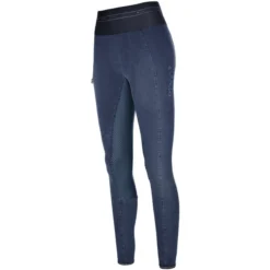 Pikeur Womens Ivana Athleisure Jeans Breeches - Denim Blue