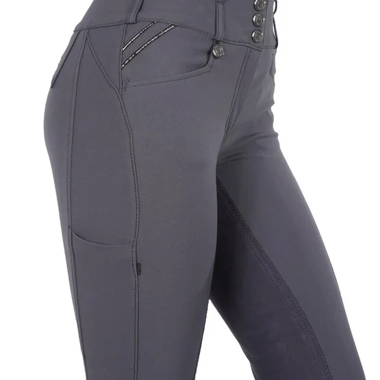 Pikeur Breeches Candela Glamor McCrown Full Grip Dark Shadow 10 Pikeur Breeches Candela Glamor McCrown Full Grip Dark Shadow - Image 8