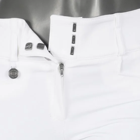 Pikeur Breeches Candela Glamor McCrown Full Grip White 8 Pikeur Breeches Candela Glamor McCrown Full Grip White - Image 6