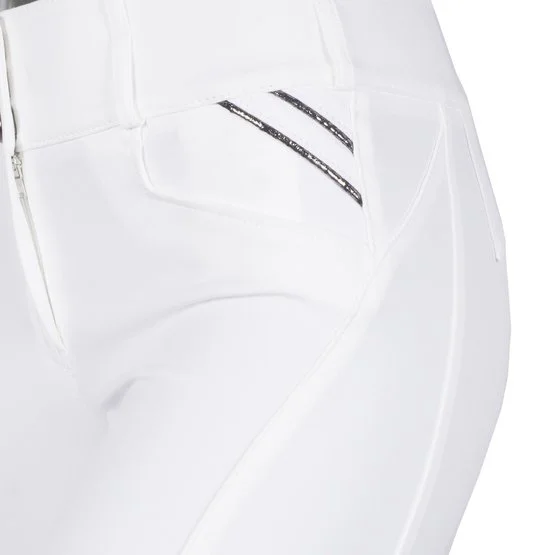 Pikeur Breeches Candela Glamor McCrown Full Grip White 9 Pikeur Breeches Candela Glamor McCrown Full Grip White - Image 7