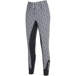 Pikeur Breeches Candela Print Full Grip Nightblue/Grey/White