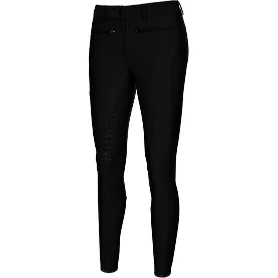 Pikeur Breeches Tessa Softshell Full Grip Black 3 Pikeur Breeches Tessa Softshell Full Grip Black