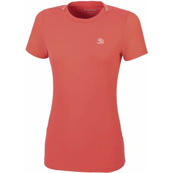 Pikeur Shirt Vilma Coral Red 3 Pikeur Shirt Vilma Coral Red