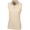 2023 Pikeur Womens Jarla Sleeveless Polo Shirt 322600 204 - Vanilla Cream Colour Vanilla Cream -Pikeur Shop pik 322600 230 32 f.700x700