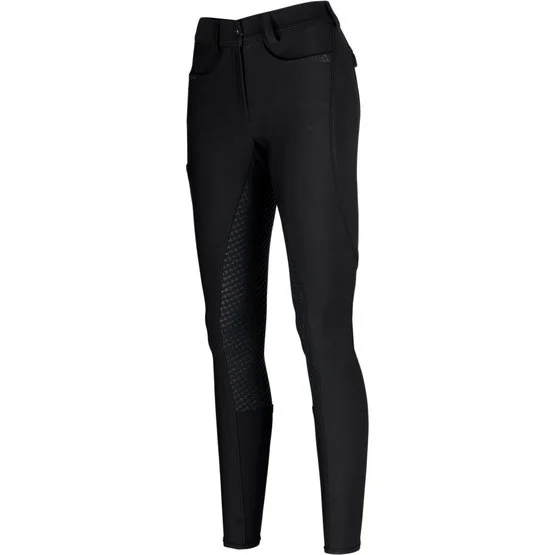 Pikeur Breeches Laure Full Grip Black Olive 6 Pikeur Breeches Laure Full Grip Black Olive - Image 4