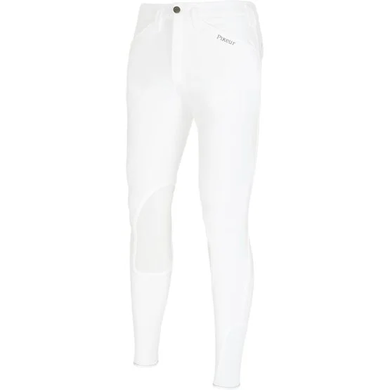 Pikeur Breeches Rodrigo II Knee Grip Men White 3 Pikeur Breeches Rodrigo II Knee Grip Men White