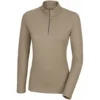 Pikeur Shirt Sports With Zipper Soft Taupe