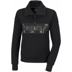 Pikeur Sweater Athleisure With Zipper Caviar