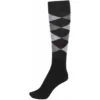 Pikeur Riding Socks Sports Checked Black